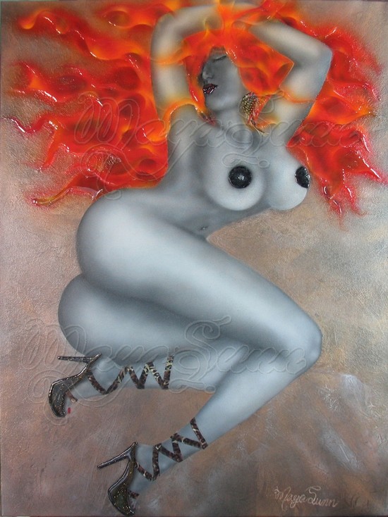 Burning_Desire_by_MAYASUNN_pinup_art_airbrush_3D_painting_artistic_nude_woman_red_hair_fire_flames_high_heels_silk_hot.jpg